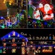 Гірлянда Дюралайт на сонячній батареї, 20м, 200LED, Різнокольорова