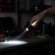 Аккумуляторный фонарь ручной с USB, 1501 XPE COB