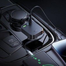 Автомобільний зарядний пристрій Hoco NZ18 з кабелем 65W, Type-C та USB