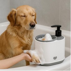 Лапомойка автоматическая Pet Foot Washing Cup серая для собак