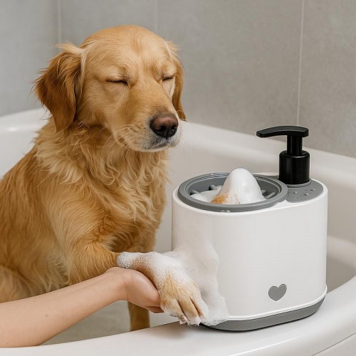 Лапомойка автоматическая от сети, Pet Foot Washing Cup, Серая Лапомойка автоматическая от сети, Pet Foot Washing Cup, Серая