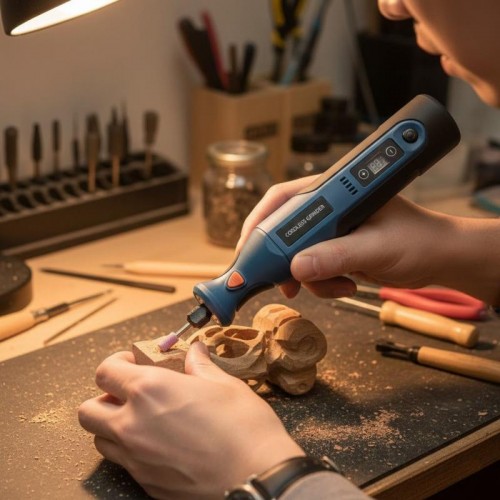 Аккумуляторный мини гравер 179 предметов + насадки, 10Вт, от USB