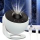 Проектор зоряного неба з обертанням на 360°, 19 картриджів, від USB, Білий