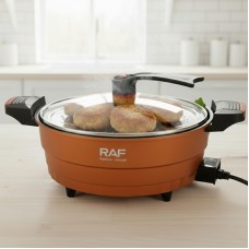 Электрическая кастрюля с крышкой 6л, 1350W, RAF R5428M