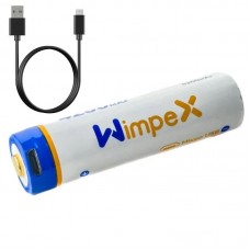 Акумулятор 18650 Li-ion 4200mAh з MicroUSB зарядкою WX1435