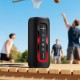 Портативна колонка з Bluetooth, USB, AUX, 1200 мАч, Hoco HC36, Чорна