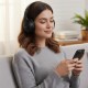 Бездротові навушники Bluetooth, AUX, 200 мАг, Hoco W40, Чорні