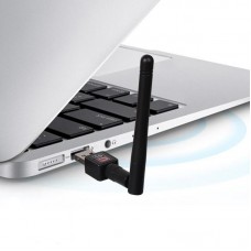 USB адаптер Wi-Fi 300Mbps з зовнішною антеною для стійкого інтернету