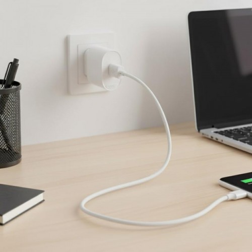 СЗУ адаптер 220V (18Вт), USB, HOCO C109A, Білий