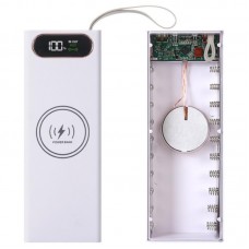 Корпус для повербанка под 20 х18650, 22.5+15W, L20, Белый