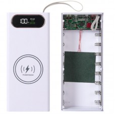 Корпус повербанка под 16х18650, 22.5+15W, L16, Белый