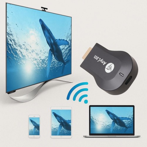 Медіаплеєр для ТВ з HDMI, USB, AnyCast Dongle Медіаплеєр для ТВ з HDMI, USB, AnyCast Dongle