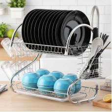 Стійка для зберігання посуду 410х115х260 мм - купити Kitchen Storage Rack за кращою ціною