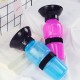 Дорожня поїлка для собак 500 мл, Рожевий, PET BOTTLE
