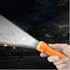 Аккумуляторный ручной фонарь WX-8931 с USB зарядкой оранжевый