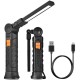 Акумуляторний ліхтар з магнітом, LED+COB, BL-G52
