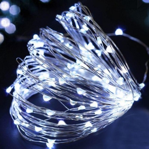 Гирлянда нить от сети, 200LED, Белый