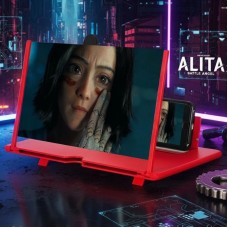 3D підставка-збільшувач екрана телефону червона універсальна