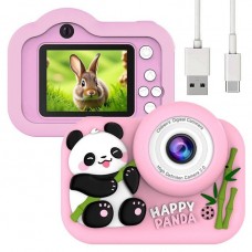 Дитячий фотоапарат 2.0, FullHD, зум 10×, M03, Рожевий