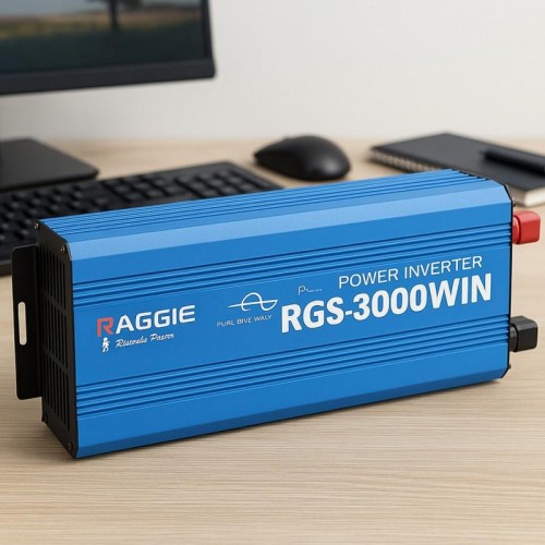 Інвертор із чистою синусоїдою 24-220V, 3000Вт, RAGGIE
