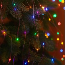 Гірлянда Конячий хвіст USB 2м 20 нитей 400 LED Мікс