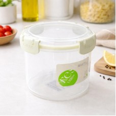 Герметичний контейнер для їжі FRESH 1,1 л із зажимами, 13х13 см