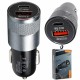 Автомобильное зарядное устройство 12W, 3A, USBx1 + Type-Cx1, YY-C02
