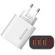 Сетевой адаптер питания 220В, 3хUSB, 3А, 12Вт, 36-2S