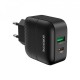 Зарядное устройство 220В, 3А, 18Вт, USBx1, Type-C, Borofone Premium BA46A