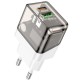 Сетевое зарядное устройство 220В, 3А, 20Вт, USB, Type-C, Borofone BA80A
