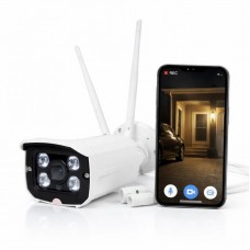 Внешняя WIFI камера видеонаблюдения 2 Мп с приложением EsseCloud