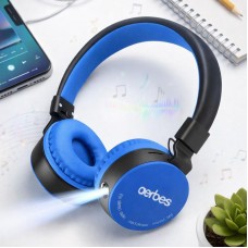 Навушники Aerbes AB-EJ16 Bluetooth з мікрофоном сині