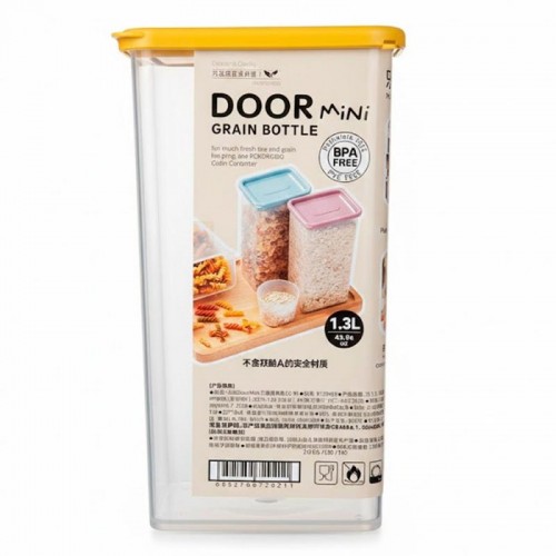 Контейнер для зберігання з плоскою кришкою 1,3л DoorMini