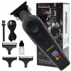 Аккумуляторный триммер для бороды с LED дисплеем ROZIA HQ-388