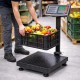 Платформенные торговые электронные весы с аккумулятором 120 кг, 30×40 см Wimpex