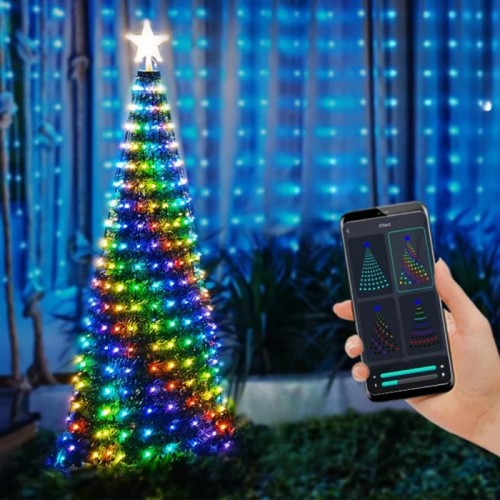 Гірлянда Кінський хвіст від USB, 2,5 м, 250LED + пульт, Різнокольорова Гірлянда Кінський хвіст від USB, 2,5 м, 250LED + пульт, Різнокольорова