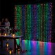 Гірлянда «Водоспад» від мережі 2х2M, 168LED, Мікс