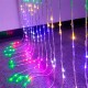 Гирлянда от сети «Водопад» 3х2м, 220LED, Микс