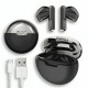 Бездротові навушники Bluetooth, 180 мАг, USB, TWS AKZ-S27, Чорні