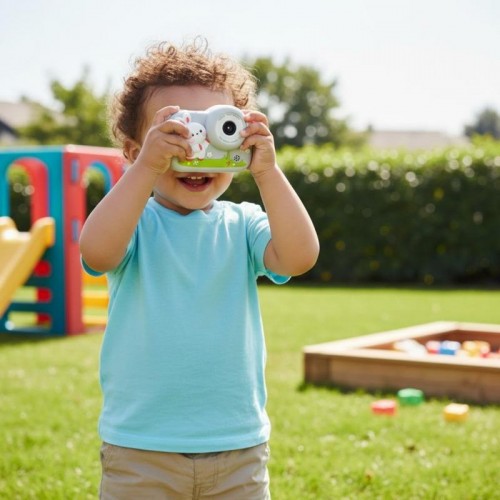 Детский фотоаппарат 2.0, FullHD, зум 10×, M03, Белый Детский фотоаппарат 2.0, FullHD, зум 10×, M03, Белый