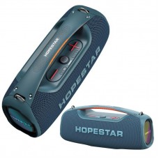 Портативна Bluetooth колонка, від USB, 100 Вт, Hopestar A60, Синій