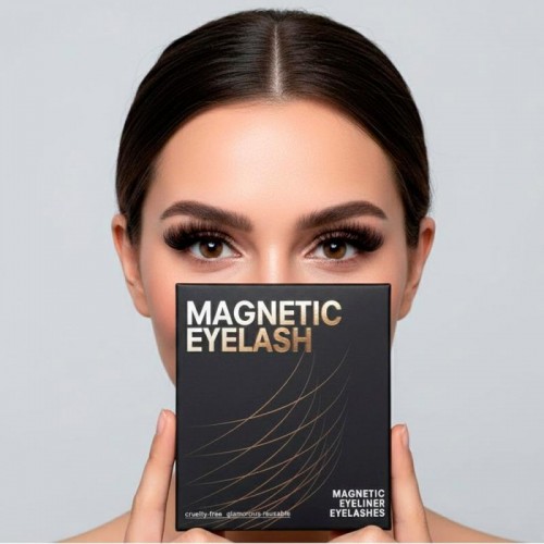 Магнітні вії накладні 4 пари + підводка та пінцет Magnetic lashes