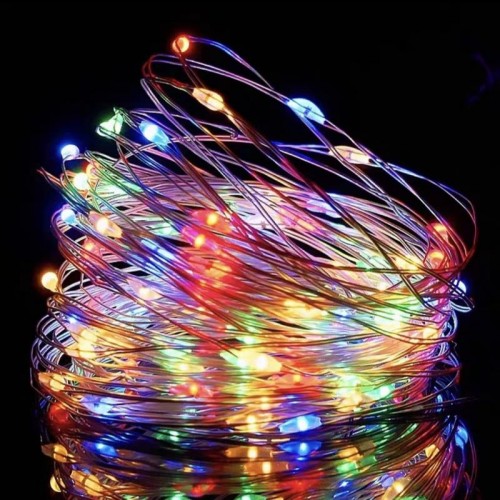 Гирлянда нить от сети, 100LED, Микс