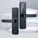 Умный дверной замок с биометрией на батарейках и USB, Bluetooth, TUYA