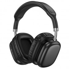 Бездротові навушники з мікрофоном, Bluetooth, AUX, 400 mAh, Hoco W52, Чорні
