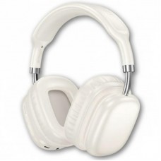 Бездротові навушники з мікрофоном, Bluetooth, AUX, 400 mAh, Hoco W52, Білі
