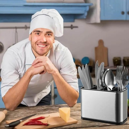 Кухонний органайзер для столових приборів 18х13х8.6см Кухонний органайзер для столових приборів 18х13х8.6см