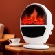 Электрический мини-обогреватель камин от мержи с 3d-эффектом пламени, 900 Вт