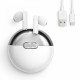 Беспроводные наушники Bluetooth, 180 мАч, USB, TWS AKZ-S27, Белые