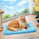 Лежанка для кота на окно 55x35см, Sunny Window Seat Cat Bed, Голубой